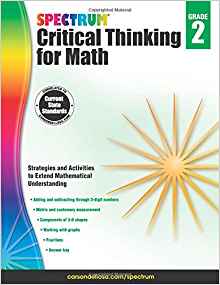 Spectrum Critical Thinking for Math, Grade 2