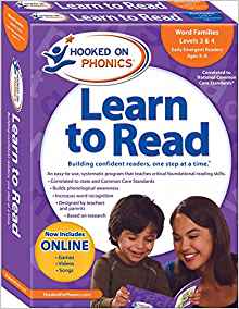 Hooked on Phonics Learn to Read - Levels 3&4 Complete: Word Families (Early Emergent Readers | Kindergarten | Ages 4-6)