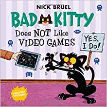 Bad Kitty Does Not Like Video Games: Includes Stickers