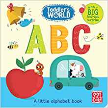 ABC: A little alphabet board book with a fold-out surprise (Toddler's World)