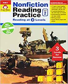 Nonfiction Reading Practice, Grade 2