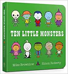 Ten Little Monsters: Board Book