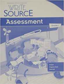 Write Source: Assessment Teacher's Edition Grade 1