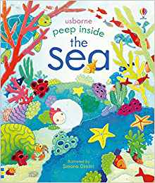 the sea
(peep inside)(usborne)