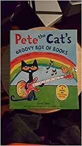 Pete the Cat's groovy box of books