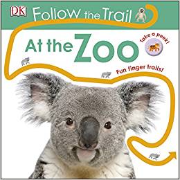 Follow the Trail At the Zoo: Take a peek! Fun finger trails!