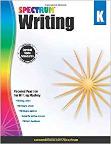 Spectrum Writing, Grade K