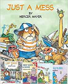 Little Critter Set of 5 Paperbacks Includes I Was so Mad, I Just Forgot, Just Go to Bed, Just a Mess, & the Best Show & Share