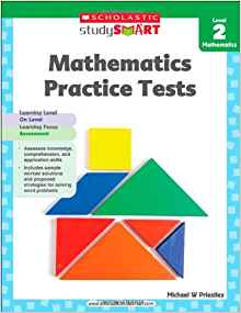 Scholastic Study Smart Mathematics Practice Tests Level 2