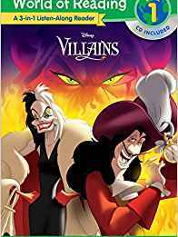 World of Reading Villains 3-in-1 Listen-Along Reader (World of Reading Level 1): 3 Terrible Tales with CD!