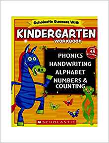 Scholastic - Kindergarten Workbook with Motivational Stickers