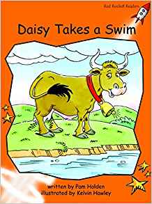 Daisy Takes a Swim: Fluency (Red Rocket Readers: Fluency Level 1: Orange)