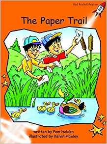 The Paper Trail: Fluency (Red Rocket Readers: Fluency Level 1: Orange)