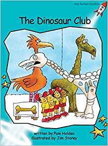 The Dinosaur Club: Fluency (Red Rocket Readers)