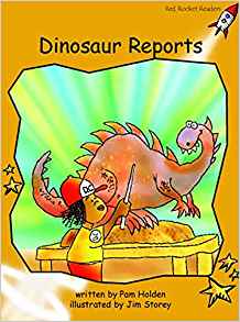 Dinosaur Reports: Standard English Edition (Red Rocket Readers)