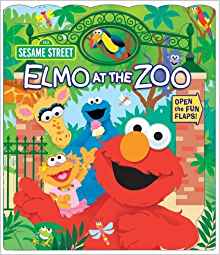 Sesame Street: Elmo at the Zoo (Open Door Book) by Sesame Street (2013-02-05)