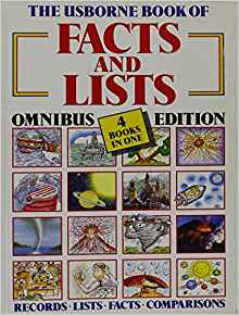 Usborne Book of Facts and Lists (Facts & Lists)