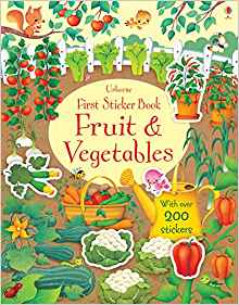 First Sticker Book Fruit and Vegetables (First Sticker Books)