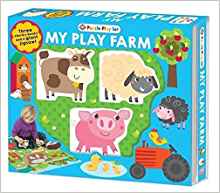 Farm Puzzle Playset