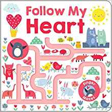 Maze Book: Follow My Heart (Finger Mazes)