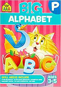 School Zone Big Alphabet Workbook