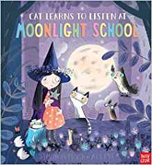 Cat Learns to Listen at Moonlight School