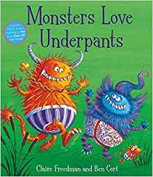 Monsters Love Underpants Pa