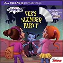 Vampirina Read-Along Book and CD Vee's Slumber Party (Read-Along Storybook and CD)