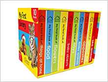 My First Library Pack 2 : Boxset of 10 Board Books for Kids