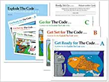 Explode the Code Pre-K Books Set (5 Books) - Books A, B, C, Teacher's Guide, Picture Cards