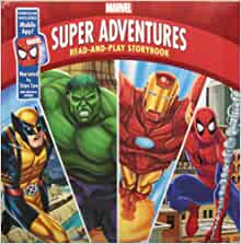 Marvel Super Adventures: Read-and-Play Storybook: Purchase Includes Mobile App for iPhone and iPad! Narrated by Stan Lee