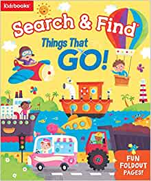 Search & Find: Things That Go-With Fun Foldout Pages! (My First Search & Find)