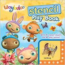 Waybuloo Stencil Play Book