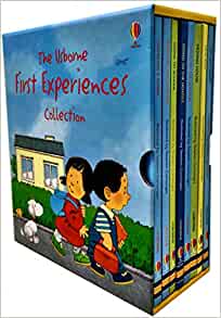 Usborne First Experiences Collection 8 Books Box Set By Anne Civardi (Going on a Plane, Going to the Hospital, Going to School, Going to the Dentist, Going to the Doctor, Moving House, The New Baby, T