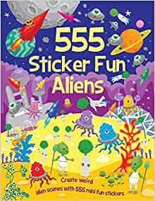 555 Sticker Fun Aliens