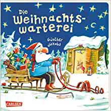 Die Weihnachtswarterei: Pappbillderbuch mit Drehscheibe, Gucklöchern und Klappen