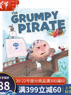 The Grumpy Pirate 脾气很差的海盗 英文原版儿童绘本 3-6岁
