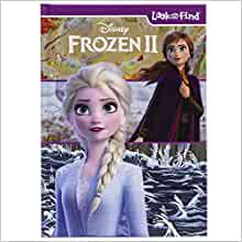 Disney Frozen 2 Elsa, Anna, Olaf, and More! - Look and Find Activity Book - PI Kids