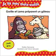 Gorille et Lama Préparent un Gateau