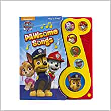 Nickelodeon PAW Patrol Chase, Skye, Marshall, and More! - PAWsome Songs! Music Sound Book - PI Kids