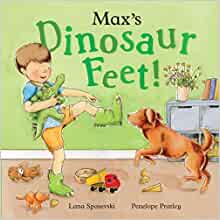 Max's Dinosaur Feet!