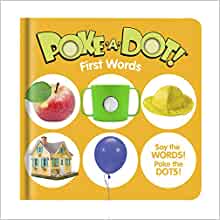 Melissa & Doug Children's Book – Poke-a-Dot: First Words (Board Book with Buttons to Pop)