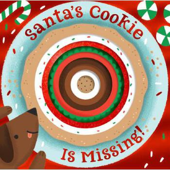 Santa's Cookie Is Missing! (board book with die-cut reve