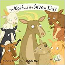 The Wolf and the Seven Little Kids (Flip-up Fairy Tales)