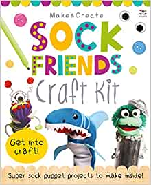 Sock Friends Craft Kit (Make and Create Gift Boxes)