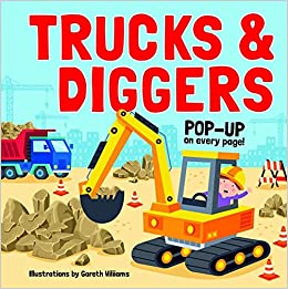 Pop Up Book - Trucks and Diggers