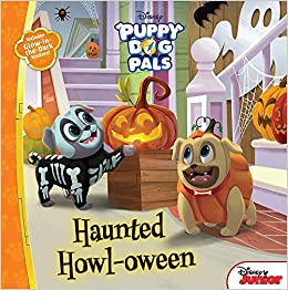 Puppy Dog Pals Haunted Howl-oween: With Glow-in-the-Dark Stickers!