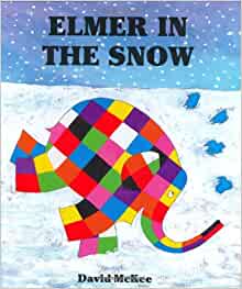 Elmer in the Snow