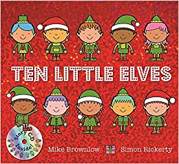 Ten Little Elves: Book and CD: Book and CD