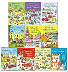 Richard Scarrys Best Collection Ever! 10 books collection. What do people do all day?... and other stories.